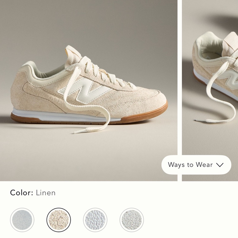 New Balance Linen Sneakers